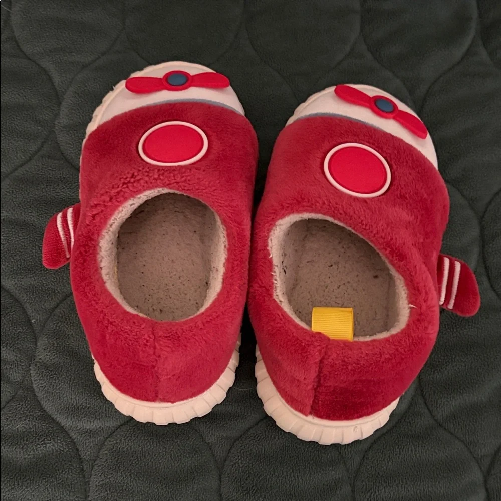 Red and White Kids Shoes